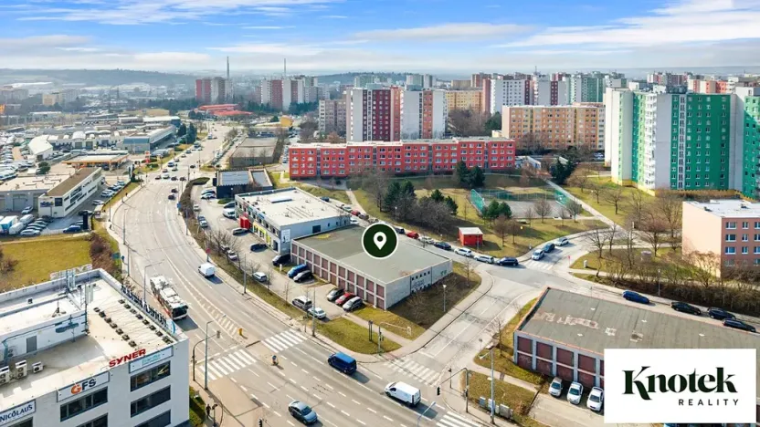 Prodej garáže, Brno, Vlčnovská, 17 m2