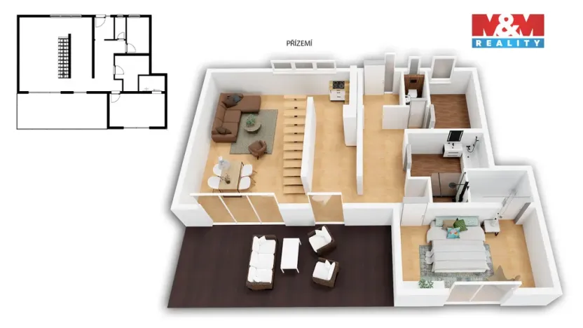 Prodej rodinného domu, Chlum u Třeboně, 146 m2