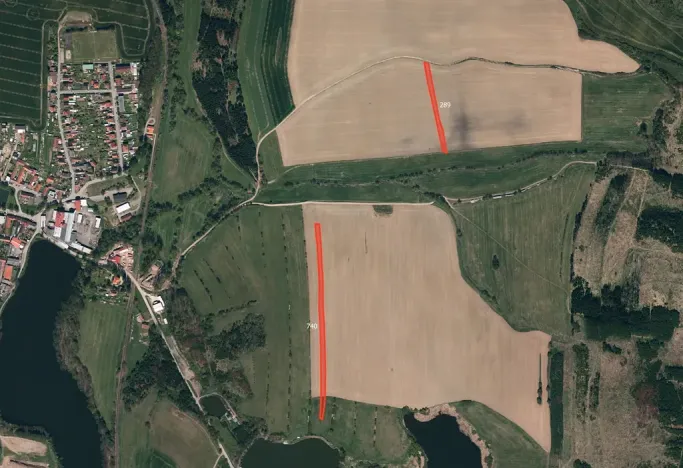 Prodej pole, Hodice, 10577 m2