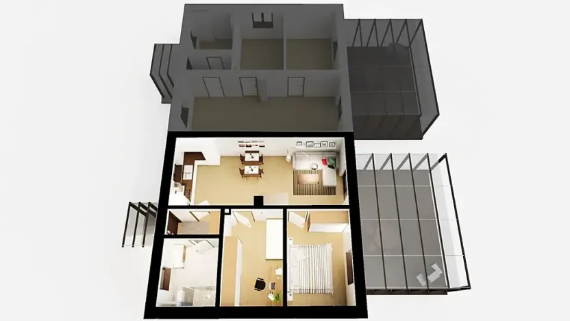 Pronájem rodinného domu, Havířov, Farská, 63 m2