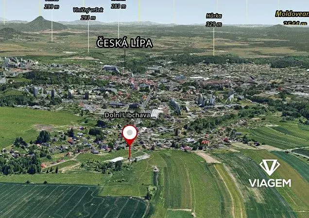 Prodej pozemku pro bydlení, Česká Lípa, 908 m2