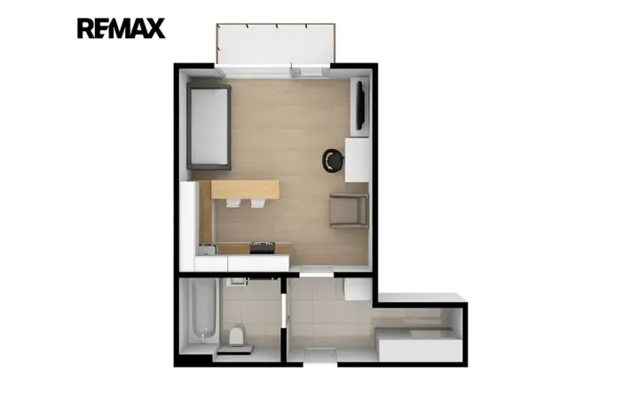 Pronájem bytu 1+kk, Plzeň, V Zahrádkách, 39 m2