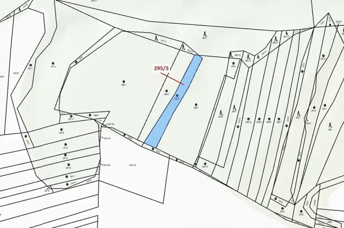 Dražba pozemku, Ivančice, 789 m2