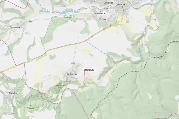 Dražba lesa, Ivančice, 1130 m2