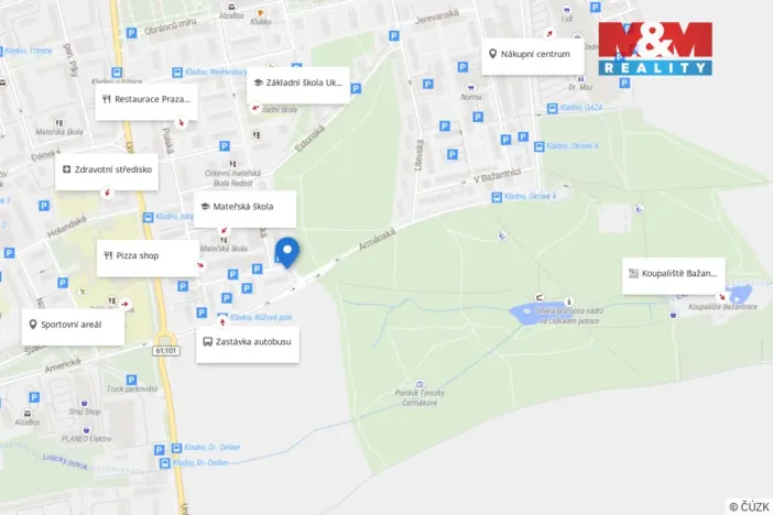 Prodej bytu 3+1, Kladno, Ukrajinská, 67 m2