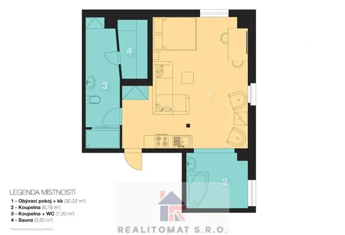 Prodej bytu 1+kk, Praha - Jinonice, Peroutkova, 55 m2