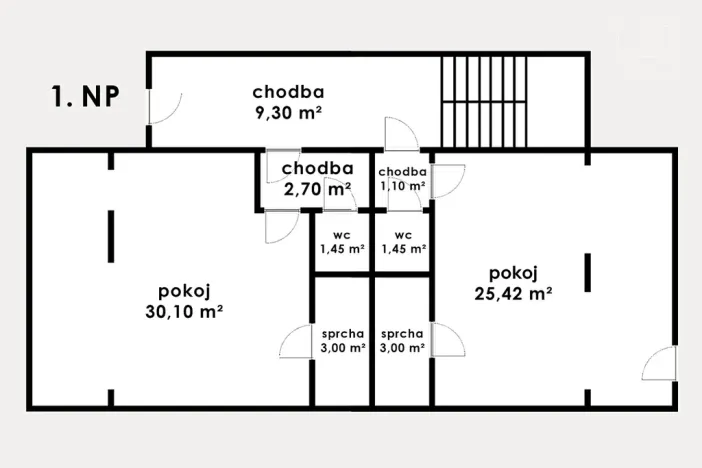 Prodej ubytování, Most, 312 m2