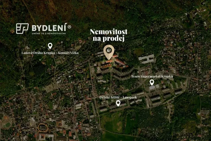 Prodej bytu 2+kk, Krupka, Dukelských hrdinů, 40 m2
