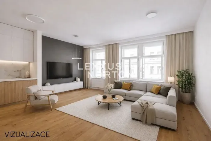 Prodej bytu 3+kk, Praha - Vinohrady, Anny Letenské, 95 m2