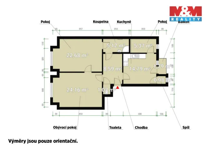 Pronájem bytu 2+1, Plzeň - Jižní Předměstí, Na Belánce, 85 m2