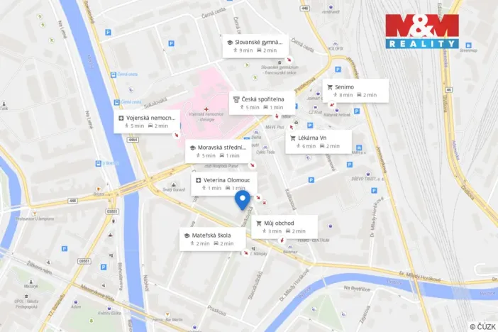 Prodej bytu 3+kk, Olomouc, Charkovská, 74 m2