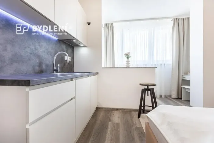 Pronájem bytu 1+kk, Praha - Střížkov, Děčínská, 22 m2