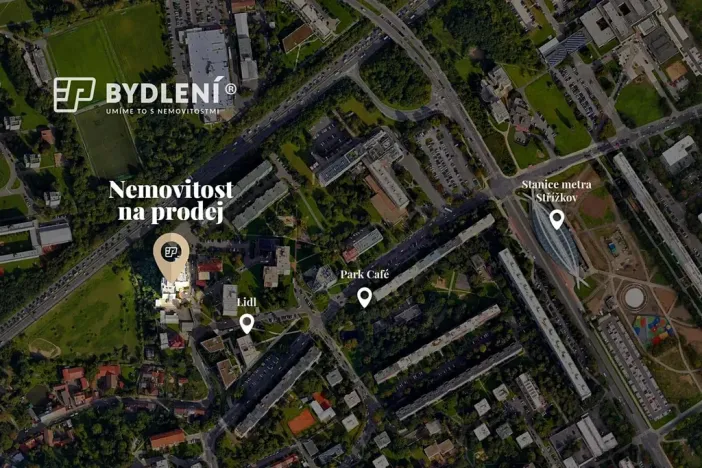 Pronájem bytu 1+kk, Praha - Střížkov, Děčínská, 22 m2
