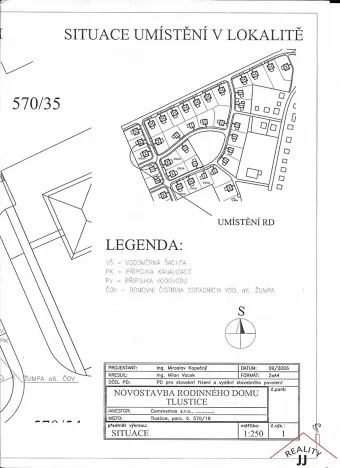 Prodej rodinného domu, Tlustice, 91 m2