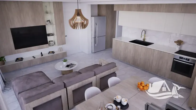 Prodej bytu 2+kk, Deryneia, Kypr, 50 m2