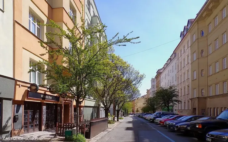 Pronájem bytu 2+kk, Brno, Gorkého, 40 m2