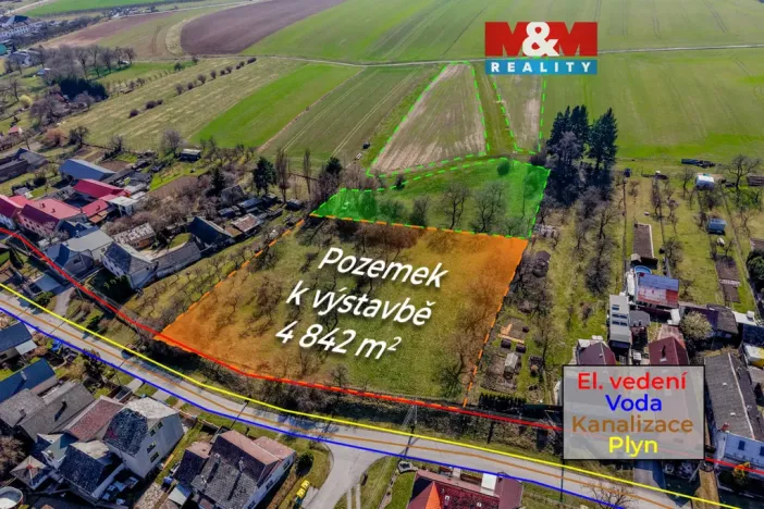 Prodej pozemku pro bydlení, Vilémov, 75200 m2