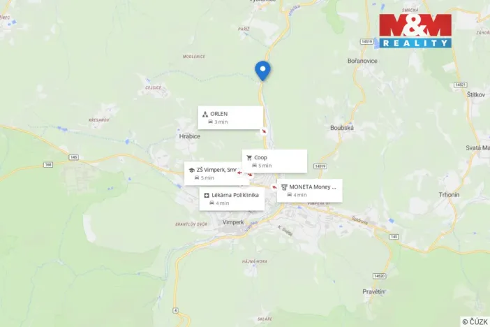 Prodej rodinného domu, Vimperk - Vimperk II, 1. máje, 87 m2