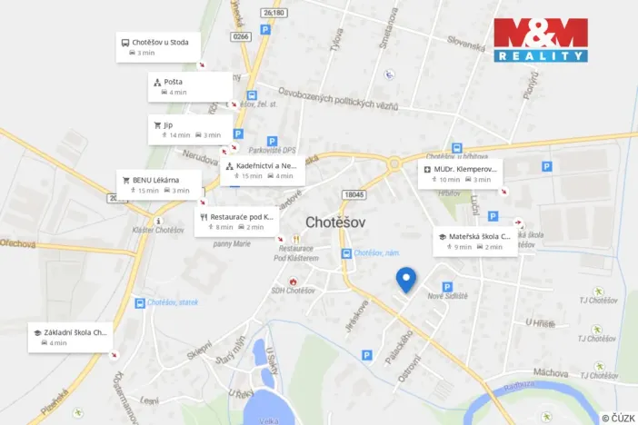 Prodej bytu 3+1, Chotěšov, Nové sídliště, 80 m2