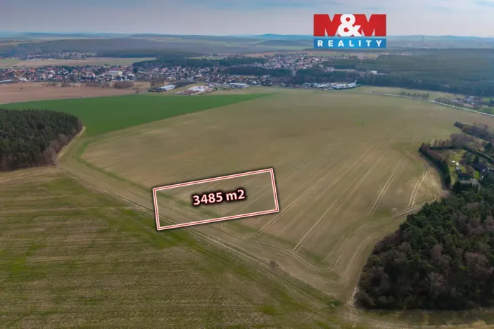 Prodej pole, Třemošná, 3485 m2