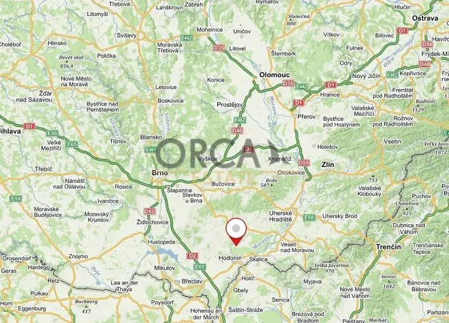 Prodej podílu pozemku, Dubňany, 152 m2