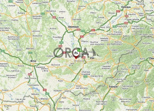 Prodej podílu pozemku, Kroměříž, 128 m2