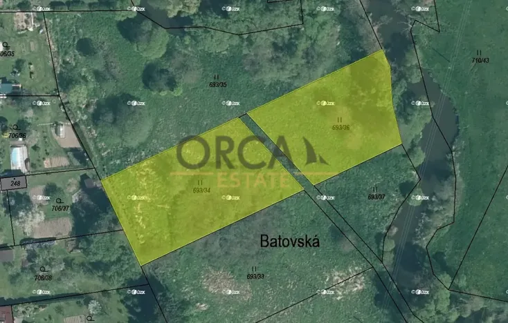 Prodej louky, Srby, 1566 m2