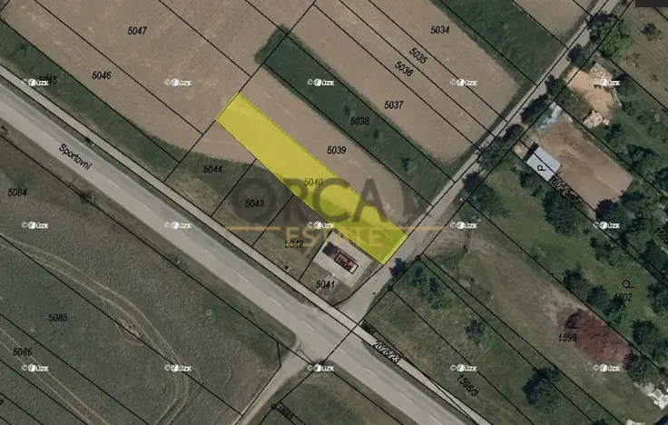 Prodej pole, Moravský Písek, 425 m2