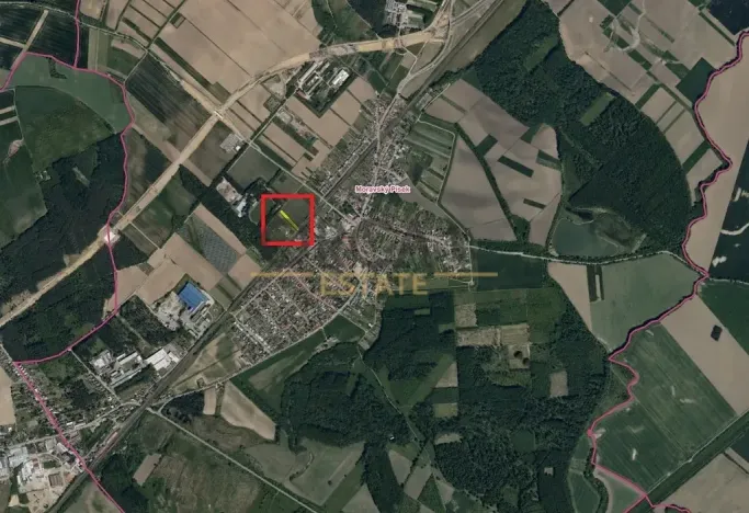 Prodej pole, Moravský Písek, 1243 m2