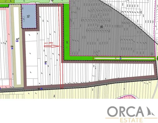 Prodej podílu komerčního pozemku, Moravský Písek, 1525 m2