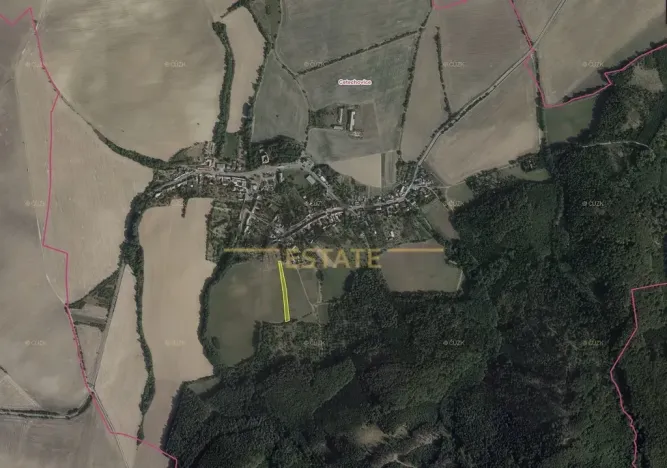 Prodej pole, Cetechovice, 2524 m2