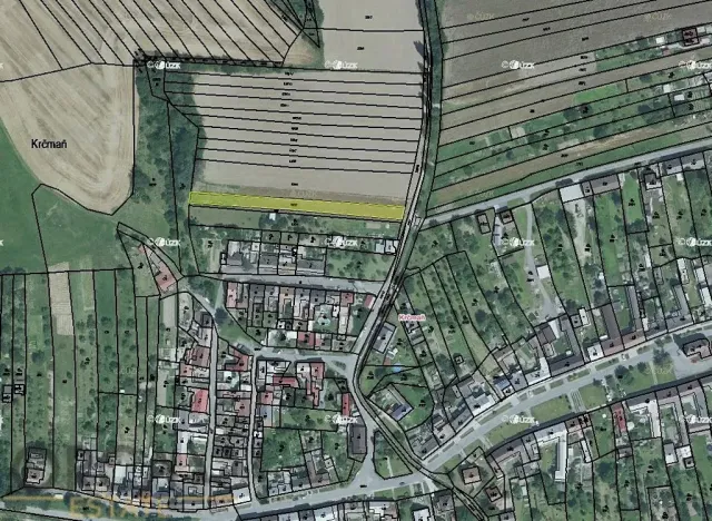 Prodej podílu pole, Krčmaň, 181 m2