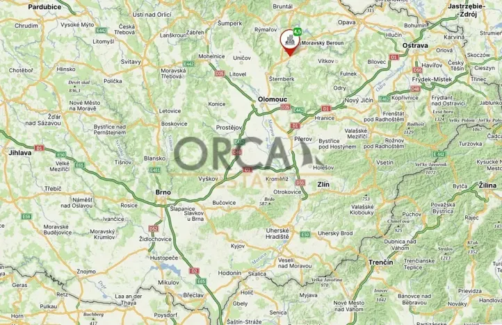 Prodej podílu pozemku pro bydlení, Moravský Beroun, 1185 m2