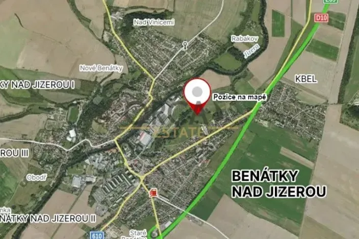Prodej podílu pole, Benátky nad Jizerou, 6483 m2