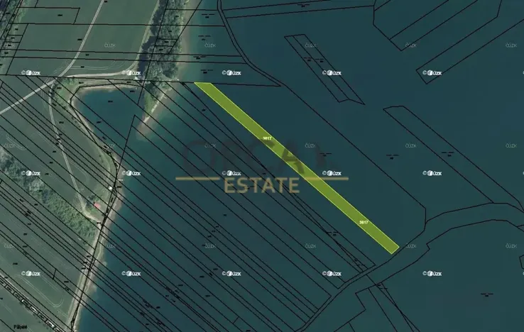 Prodej podílu rybníku, Ostrožská Nová Ves, 2129 m2