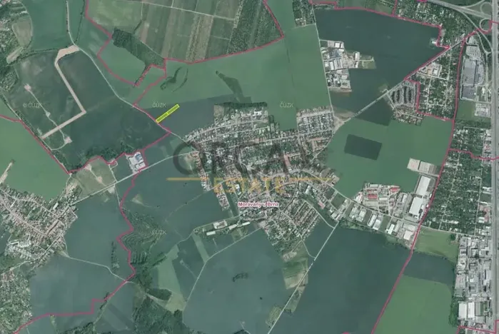 Prodej podílu pole, Moravany, 2556 m2