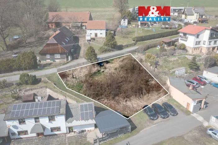 Prodej zahrady, Dobřív, 460 m2