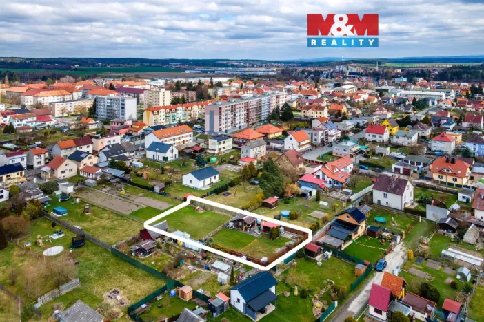 Prodej zahrady, Nýřany, 874 m2