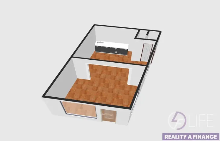 Pronájem obchodního prostoru, Vrchlabí, Sv. Čecha, 68 m2