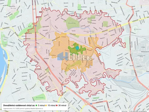 Pronájem bytu 2+kk, Praha - Nusle, V Horkách, 51 m2