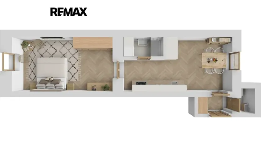 Prodej bytu 2+kk, Praha - Smíchov, Kováků, 40 m2