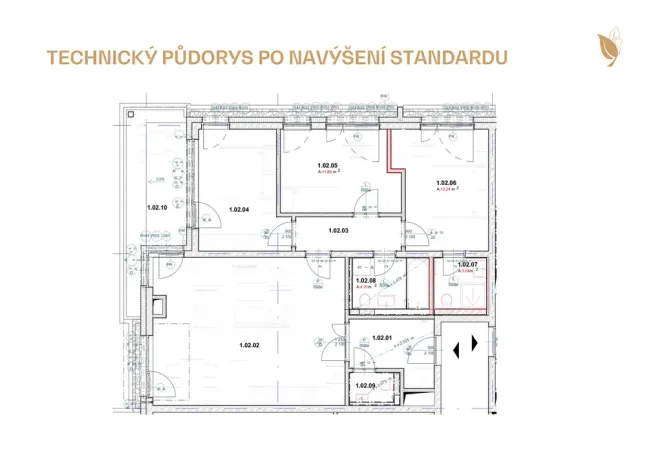 Prodej bytu 4+kk, Praha - Dolní Chabry, Kadaňská, 101 m2