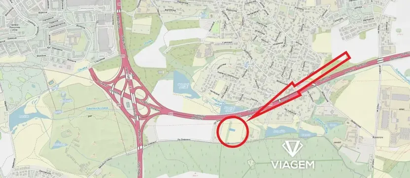 Prodej zahrady, Praha, 1012 m2