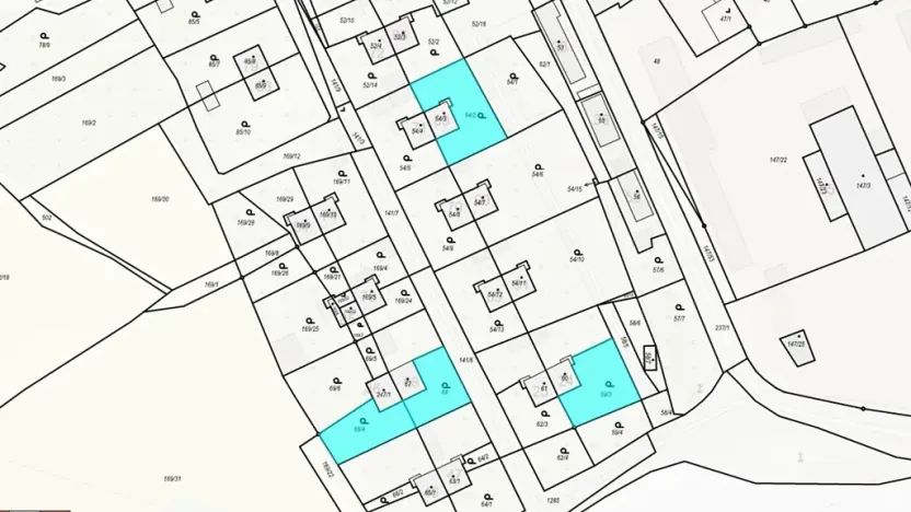 Dražba zahrady, Kutná Hora, 1667 m2