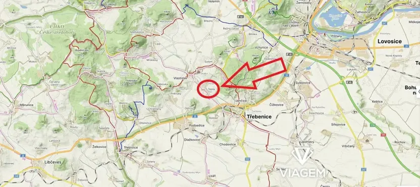 Prodej zahrady, Třebenice, 6686 m2