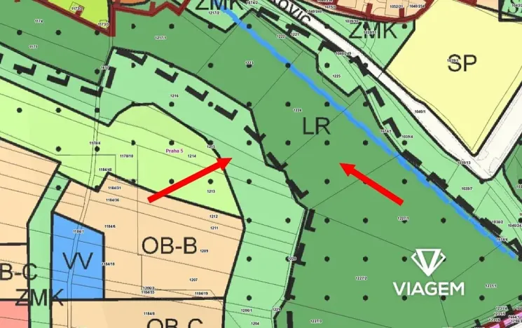 Prodej komerčního pozemku, Praha - Hlubočepy, 10626 m2