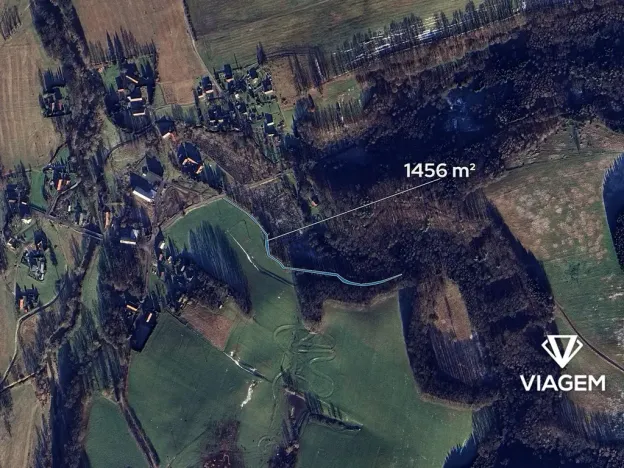 Prodej pole, Višňová, 1456 m2
