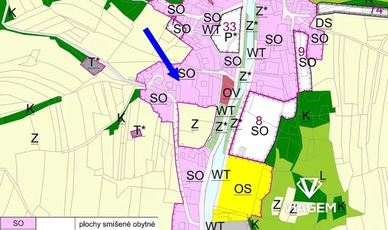 Prodej podílu pozemku pro bydlení, Valašská Senice, 482 m2