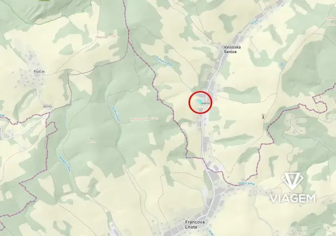 Prodej podílu pozemku pro bydlení, Valašská Senice, 482 m2