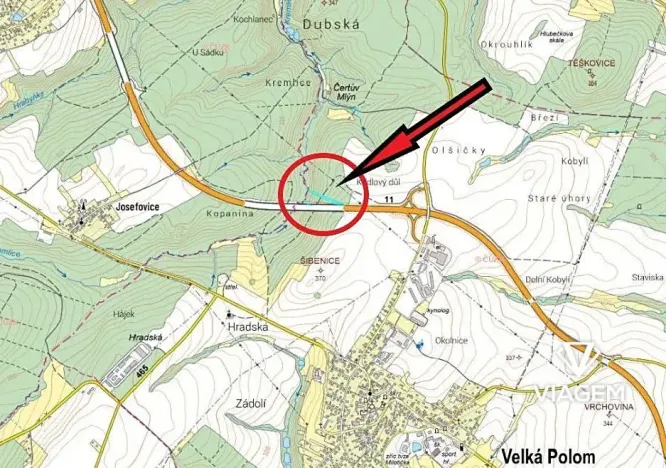 Prodej lesa, Velká Polom, 4543 m2